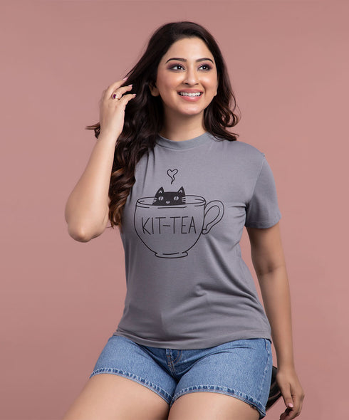 Kit-Tea Cat Tshirt